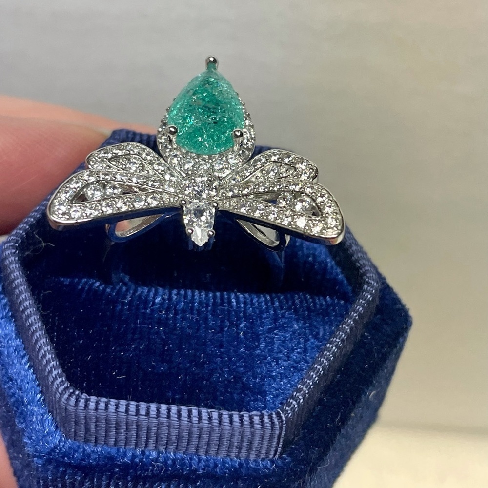 Dragonfly statement ring - Picture 7 of 14